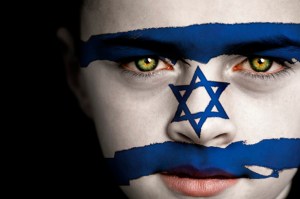 face-israel-flag