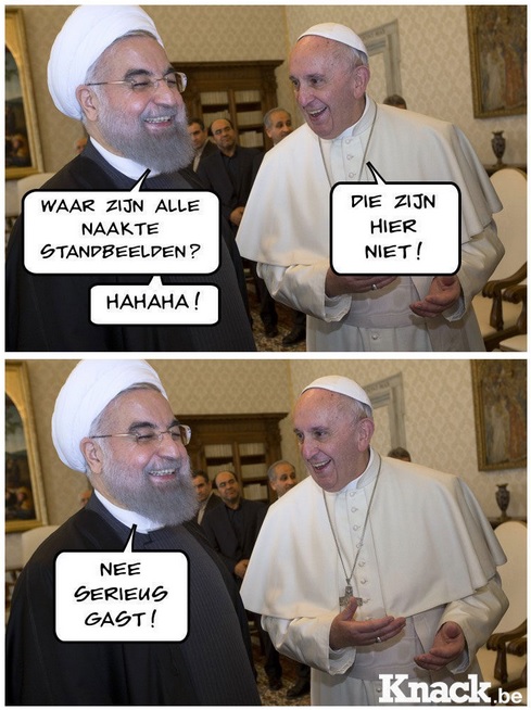 pope-iran-president-naakte-beelden-dhimmi