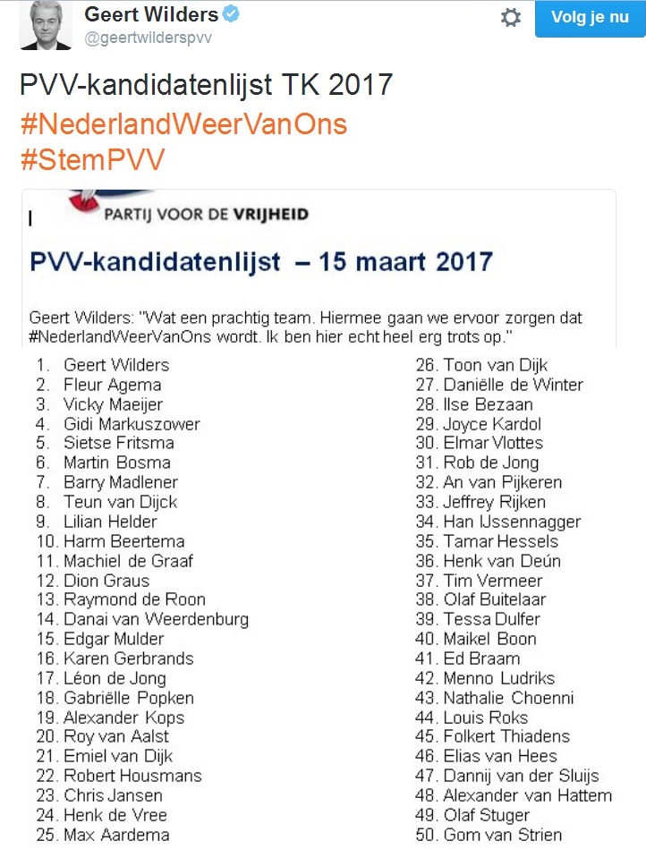 pvv-kandidatenlijst-tk-2017-verkiezingen
