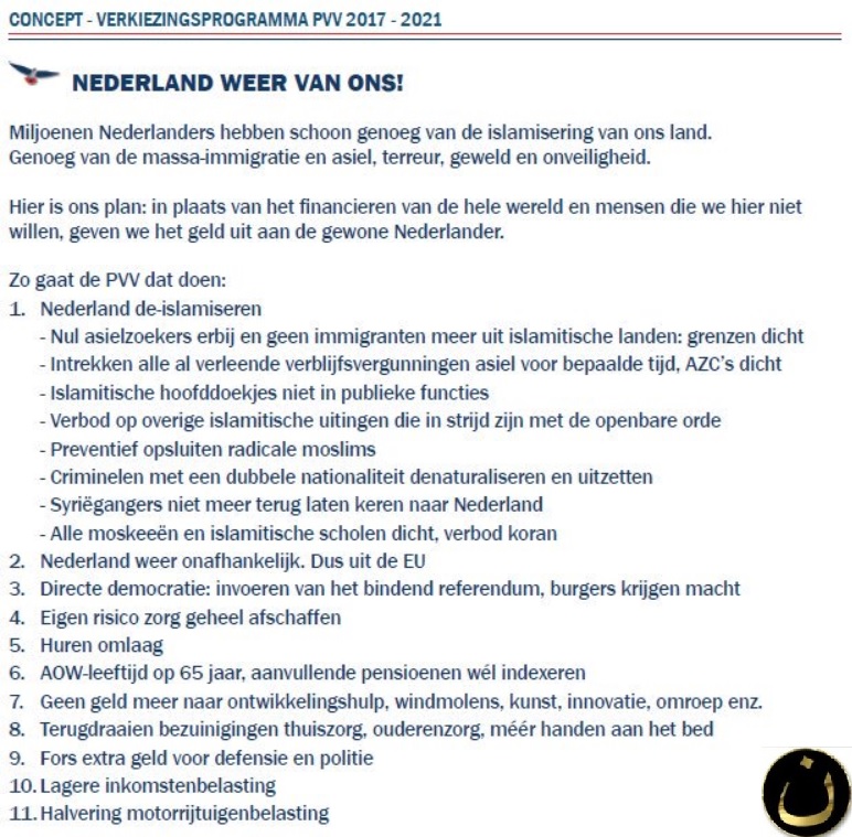 pvv-verkiezingsprogramm-2017-2021-concept